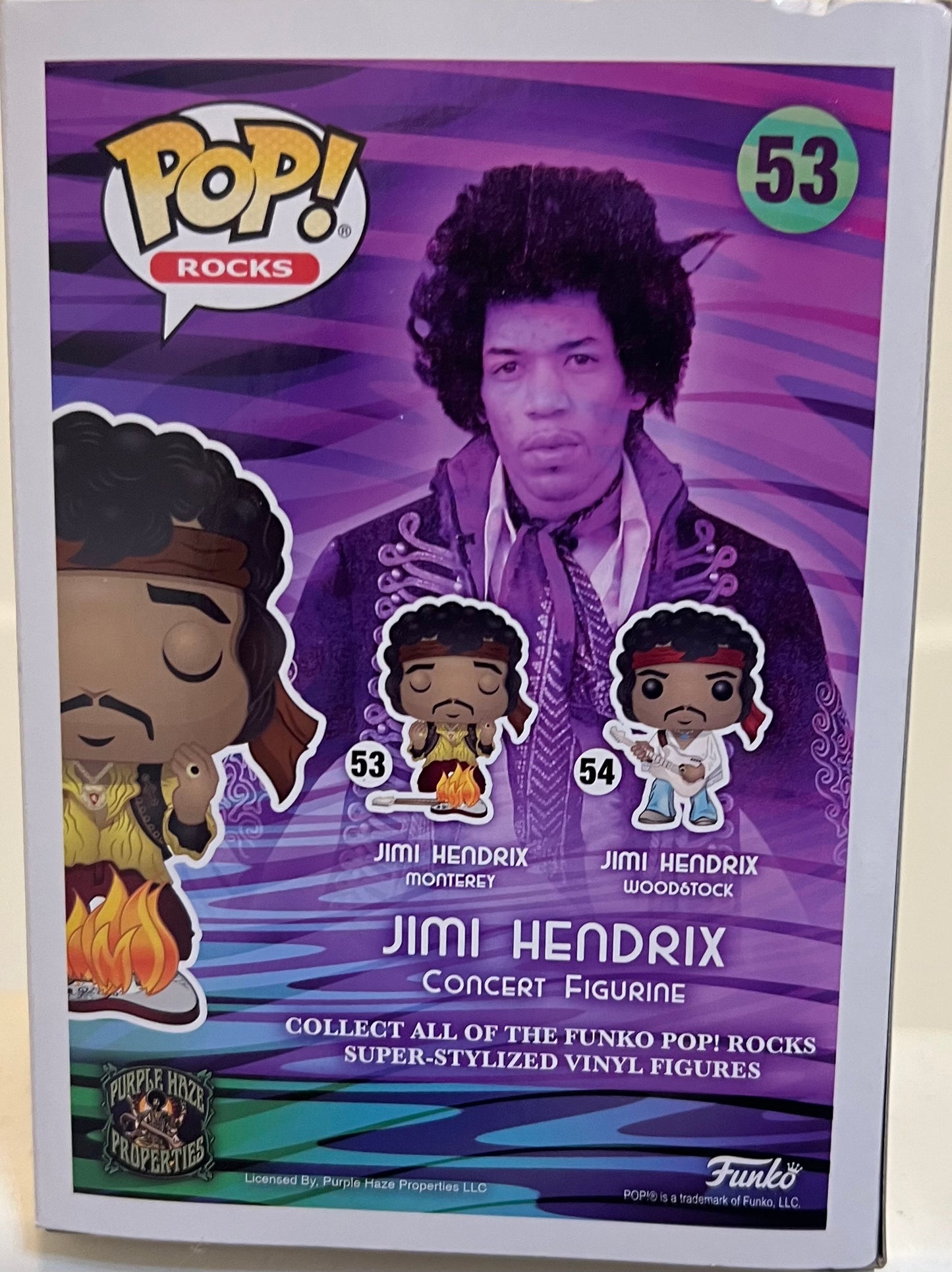 Funko Pop! Rocks of Jimi Hendrix, #53