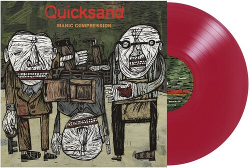 Quicksand, "Manic Compression" LP, 35th Anniversary Edition, Red Vinyl