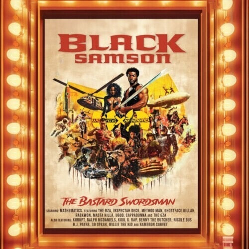 Wu-Tang Clan, "Black Sampson, The Black Swordsman: Wu-Tang, The Saga Continues Collection" LP, Black Vinyl
