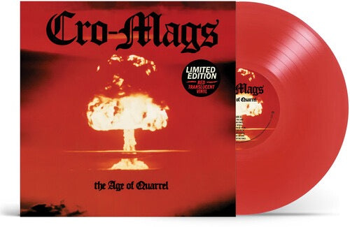 Cro-Mags – The Age of Quarrel (LP, Limited Pressing), Red/Clear Vinyl