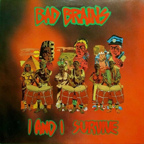 Bad Brains – "I and I Survive" (LP), Orange Vinyl
