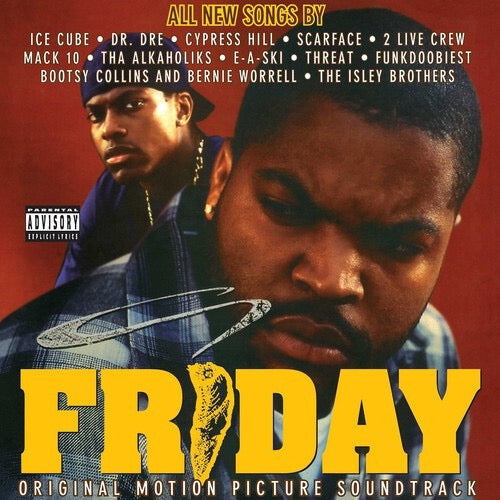 Friday – "Friday (Original Motion Picture Soundtrack)", (2LP, Lenticular Cover), Black Vinyl