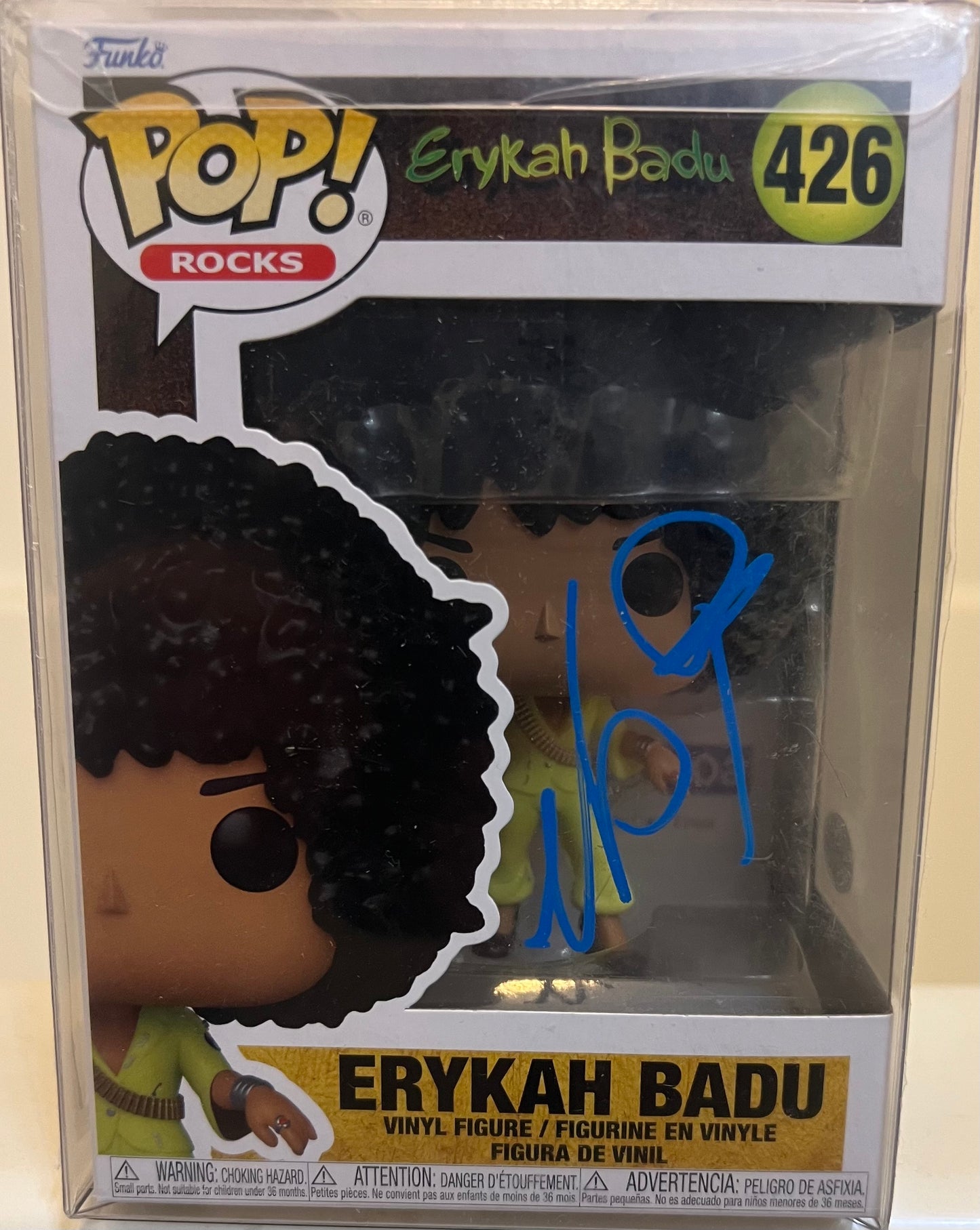 Erykah Badu Autographed Funko