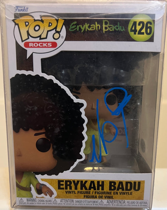 Erykah Badu Autographed Funko