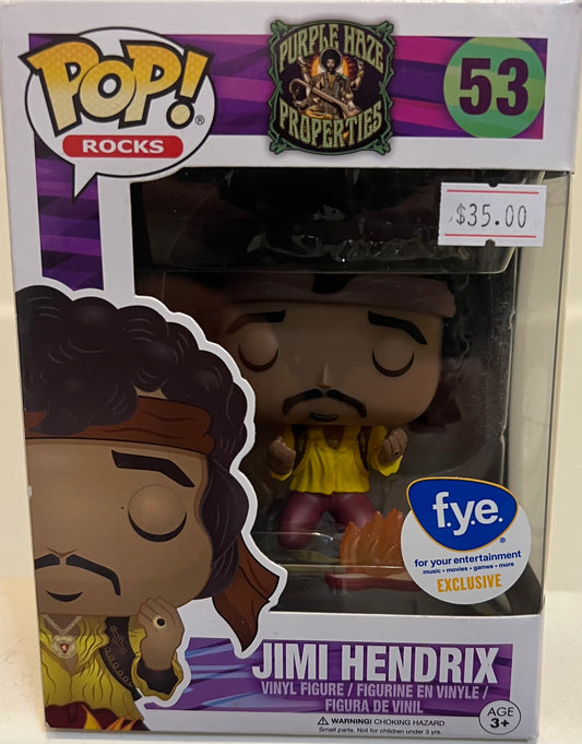 Funko Pop! Rocks of Jimi Hendrix, #53