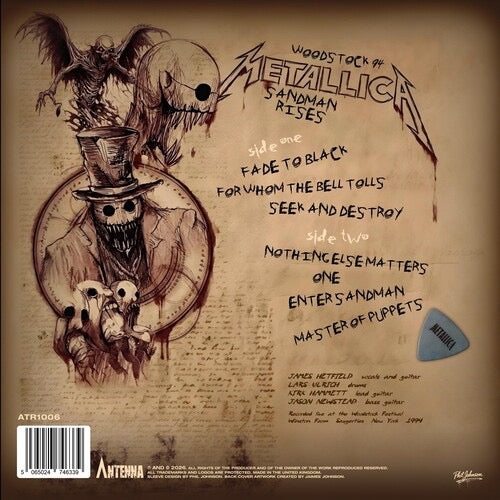 Metallica – "Sandman Rises" (Indie Exclusive, Colored Vinyl, LP), Pre-Order [6/5/2026]
