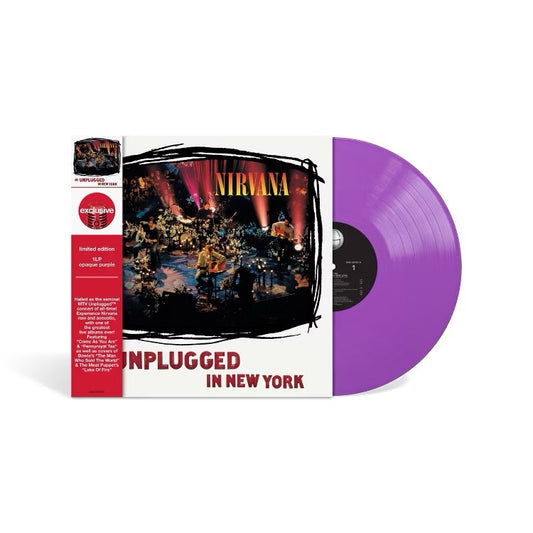 Nirvana – "MTV Unplugged in New York" (LP, Target Exclusive), Purple Opaque Vinyl