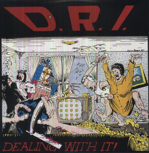 D.R.I., "Dealing With It" LP, Vinyl
