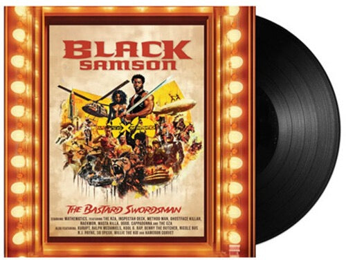 Wu-Tang Clan, "Black Sampson, The Black Swordsman: Wu-Tang, The Saga Continues Collection" LP, Black Vinyl