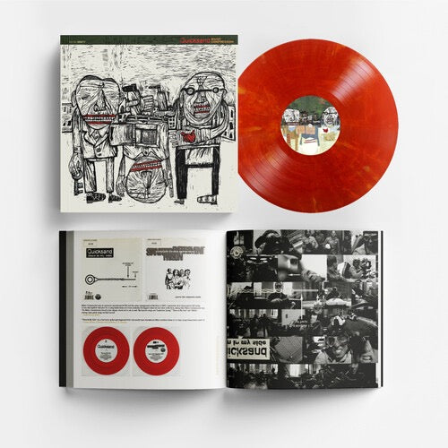 Quicksand – "Manic Compression" (Deluxe Edition, 2LP, w/ Book), Red Marble Vinyl