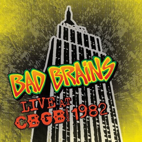 Bad Brains – "Live CBGB 1982" (Limited Edition, LP), Black Vinyl