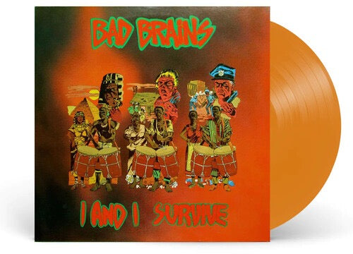 Bad Brains – "I and I Survive" (LP), Orange Vinyl