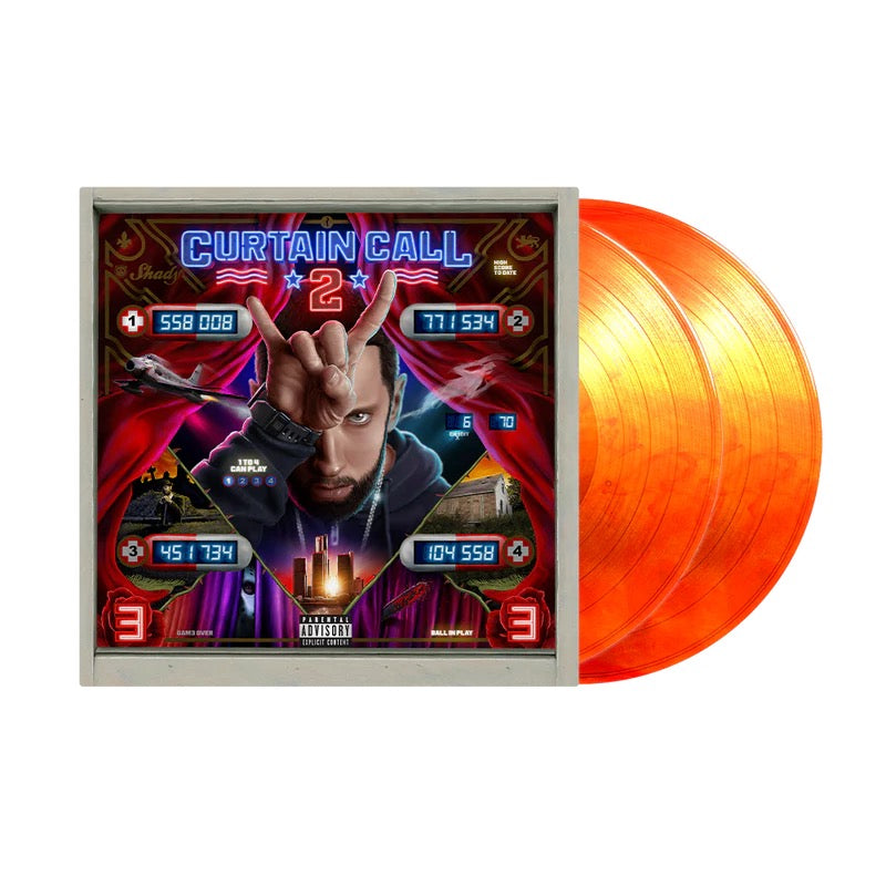 Eminem – "Curtain Call 2" (2LP), Fluorescent Orange Vinyl