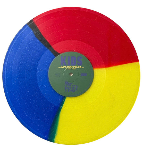 Mac Miller - K.I.D.S. (Kickin Incredibly Dope Shit) (LP + LP, S/Sided, Etch + Ltd, Mixtape, RE, Red)