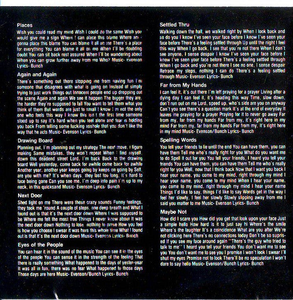 Reason to Believe- When Reason Sleeps Demons Dance, CD (1989)