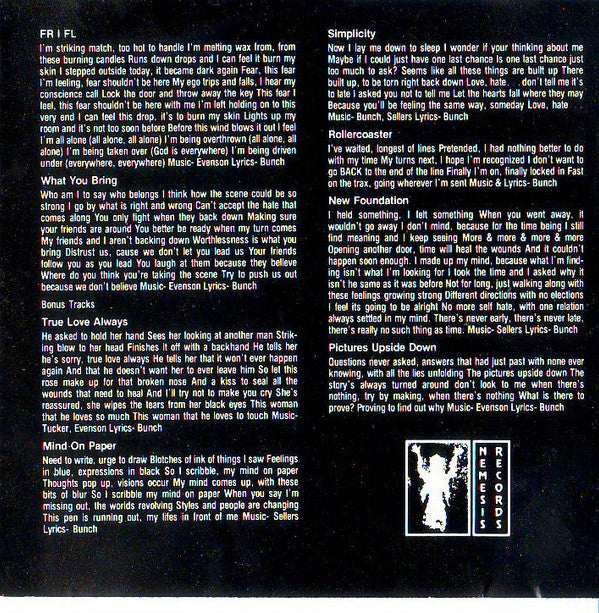 Reason to Believe- When Reason Sleeps Demons Dance, CD (1989)
